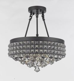JAC D’LIGHTS Crystal Chandelier – Model 26003/4 – Elegant French Empire Style