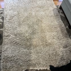 5x7 Fluffy Area Rug 
