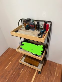 Rolling 3-Tier Storage Cart / Shelf Organizer