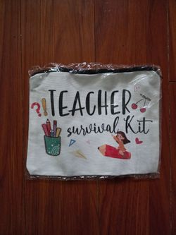 Teacher pencil pouch