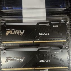 2 Kingston Fury DDR5 8gb RAM