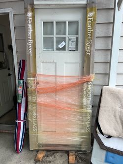 Feather River Smooth Fiberglass Entry Door