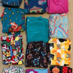 Lularoe Kid's Leggings S/M 