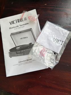 Victrola Needle and Instructions for Bluetooth Record Player