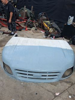 Fiberworks ford f150 White Fiberglass front end