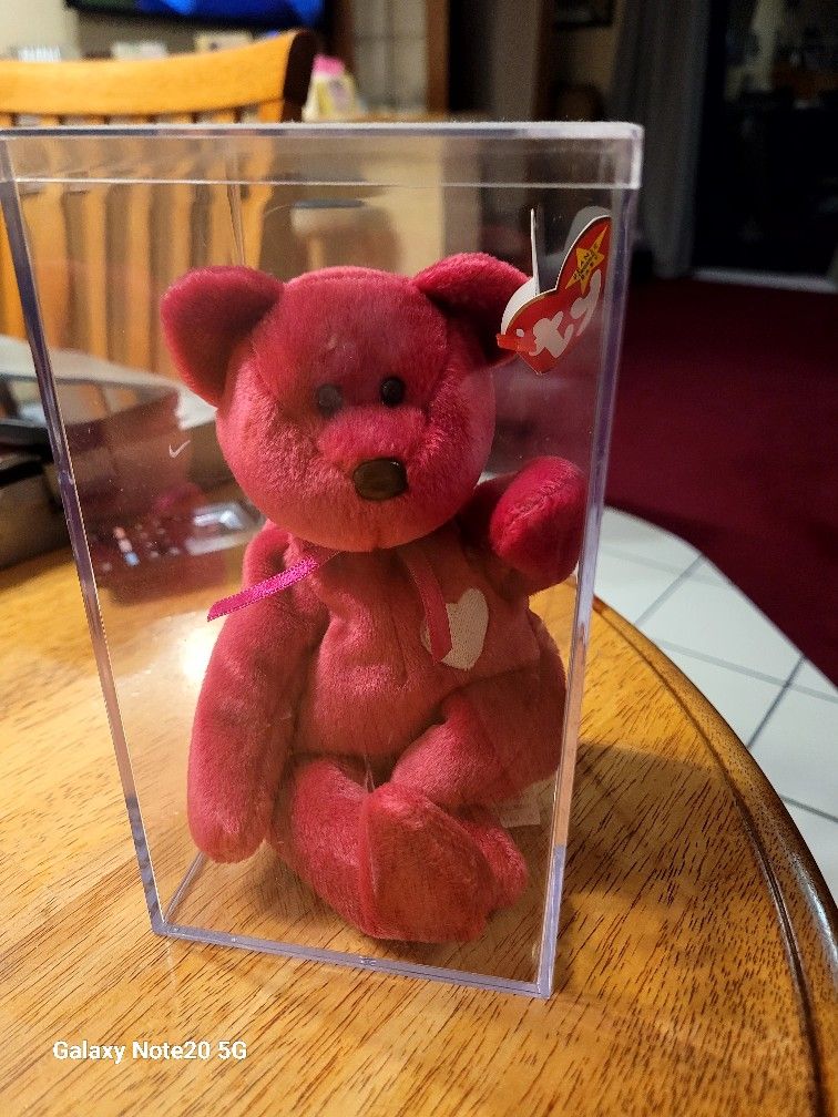 Rare Valentina beanie baby