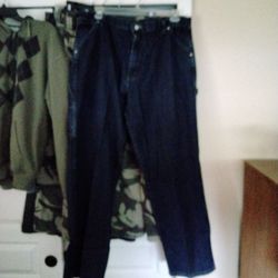 Men Wrangler Carpenter Jeans 