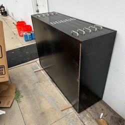 Drafting flat file cabinet