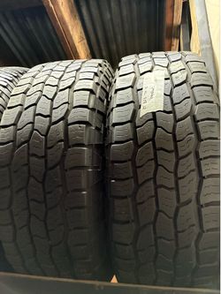 265-70-18 Cooper Discoverer Used Tires 180$ Installed and Balanced Located at 1305 Preston Ave Pasadena Tx 77503