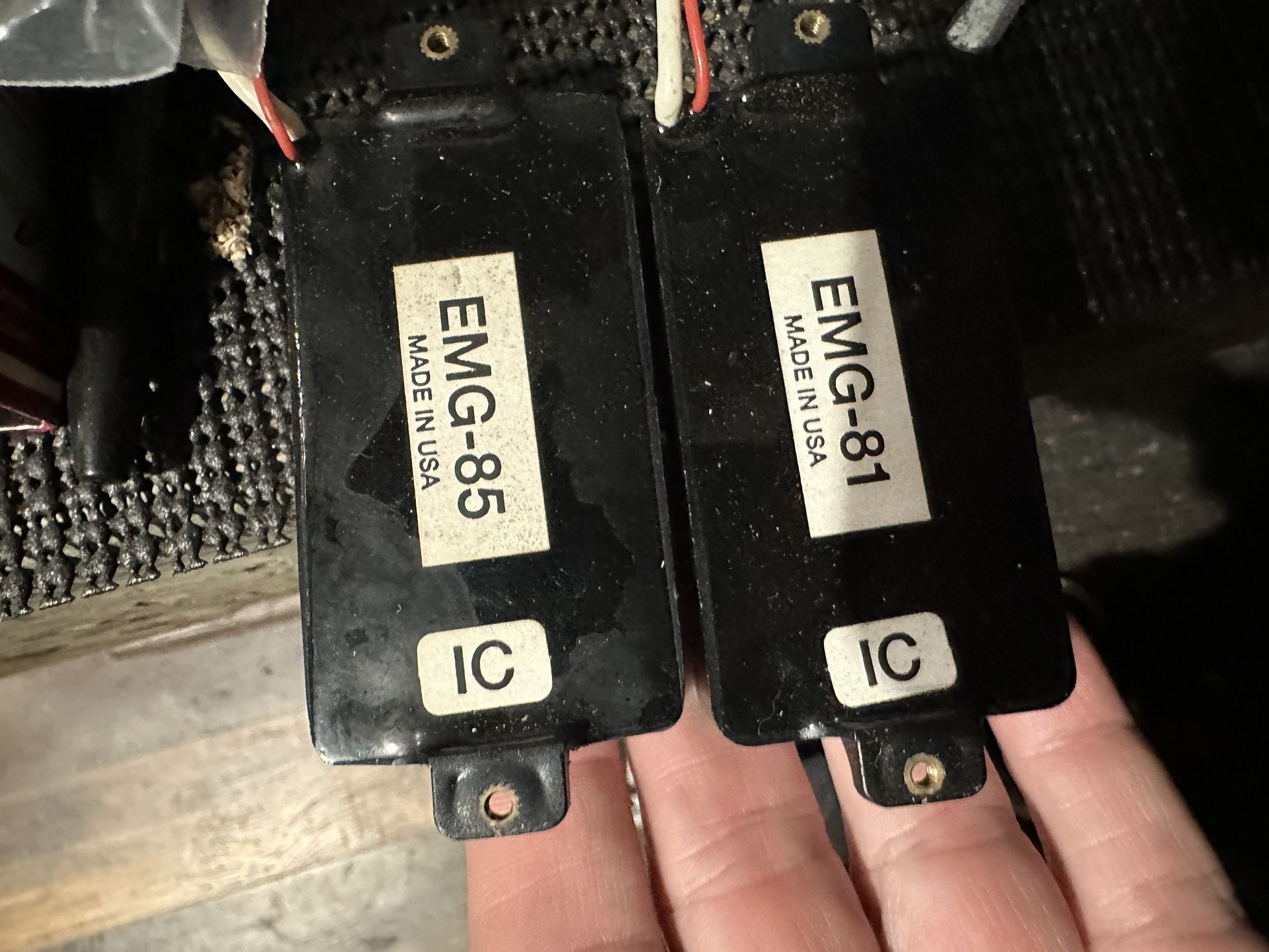 EMG 81 / 85 Guitar Active Pick Up Set