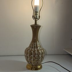 Vintage Brown Table Lamp