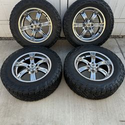 20” MB Racing wheels & Tires