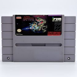Super R-Type (Super Nintendo Entertainment System, 1991) SNES Authentic Tested