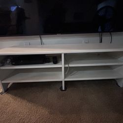 White TV stand or media console