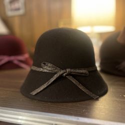 Brown Wool Winter Hat