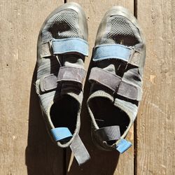 Climbing Shoes + Chalk Bag
