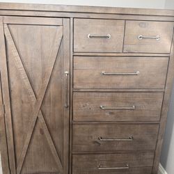 Armoire With Drawer And Cabinet
