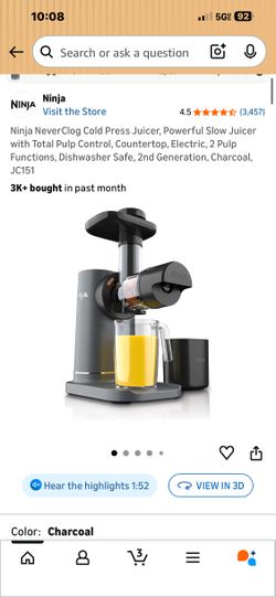 Ninja juicer