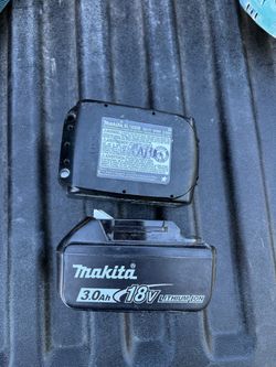 Two 3-amp batteries