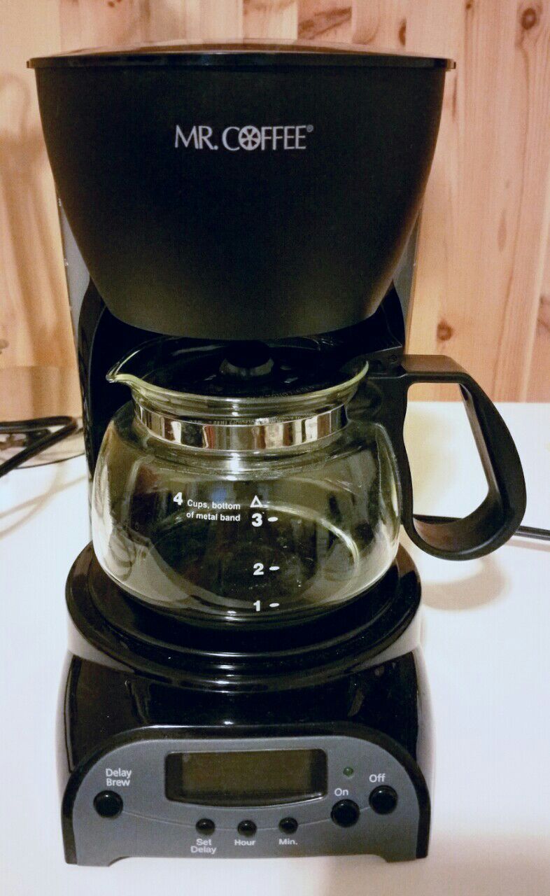 Mr. coffee. Coffee maker.