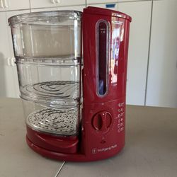 Wolfgang Puck 3 Tier Rapid Food Steamer (red) BERFS010
