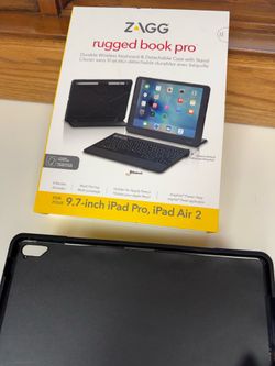 ZAGG Rugged  case is for the 9.7-inch iPad Pro and iPad Air 2