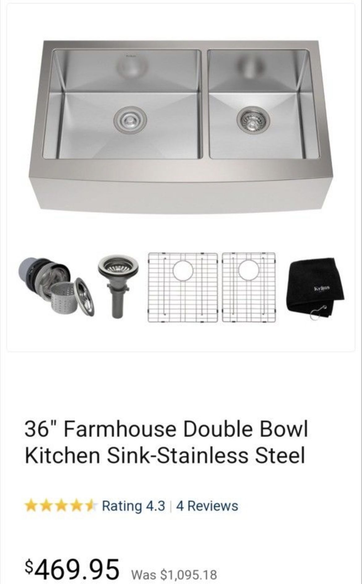 Kraus Kitchen Sink