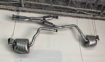 Complete exhaust system for 2010 challenger (may fit other models)