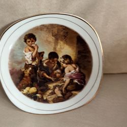 4 Limoges Plates From Italy
