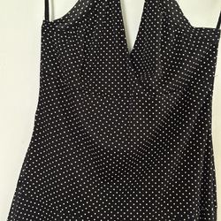 Halter Style Dress, Flair Bottom Skirt Size M