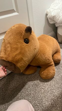 Capybara plushie