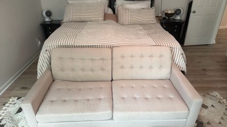 Tuxedo sofa- $100 like new