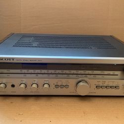 WORKS Scratchy Volume Knob SCOTT AM/FM STEREO RECEIVER 355R