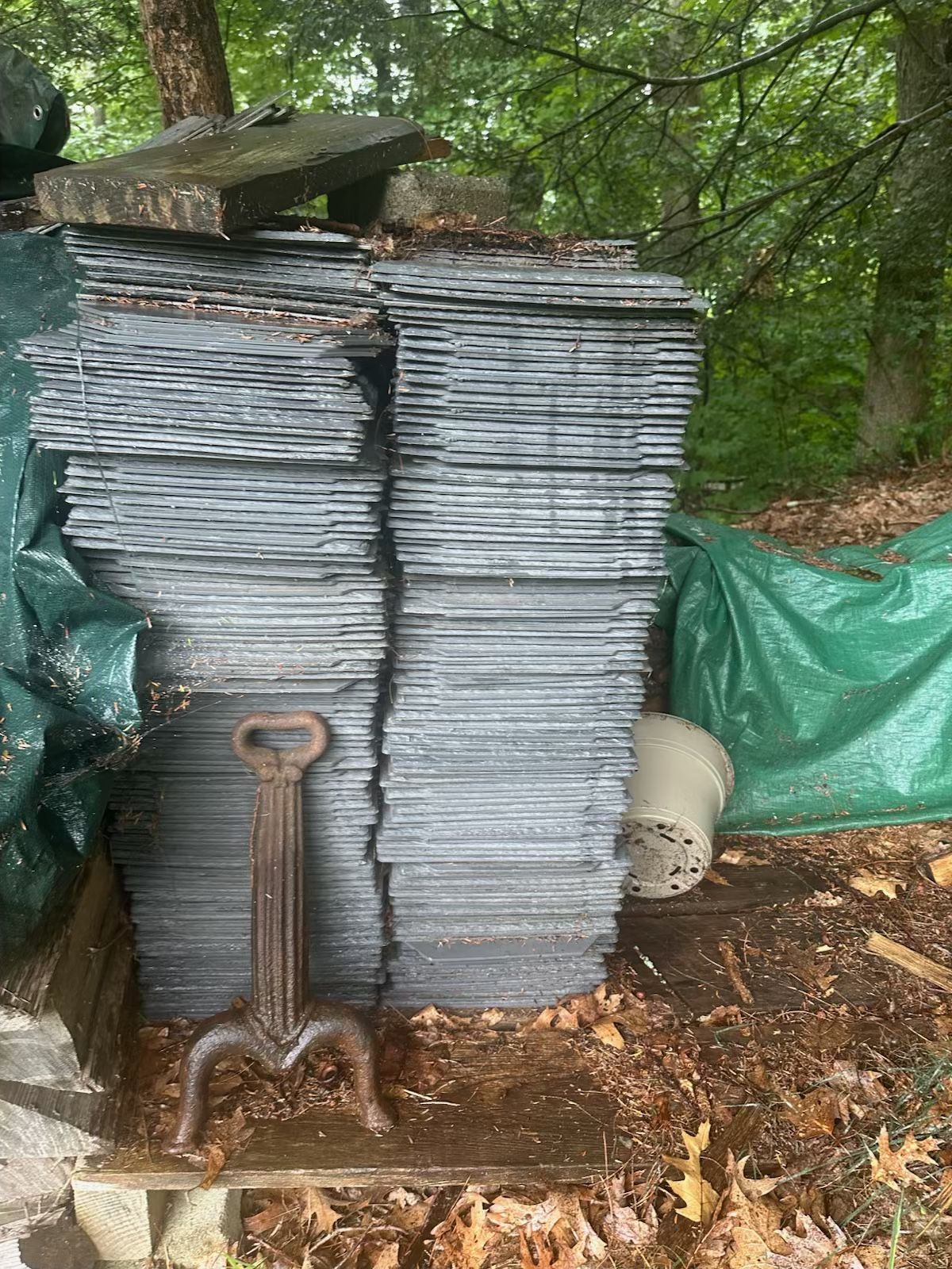 Synthetic Slate Roof Tiles