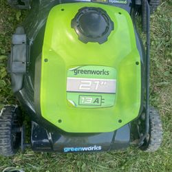 Electric Lawnmower Greenworks