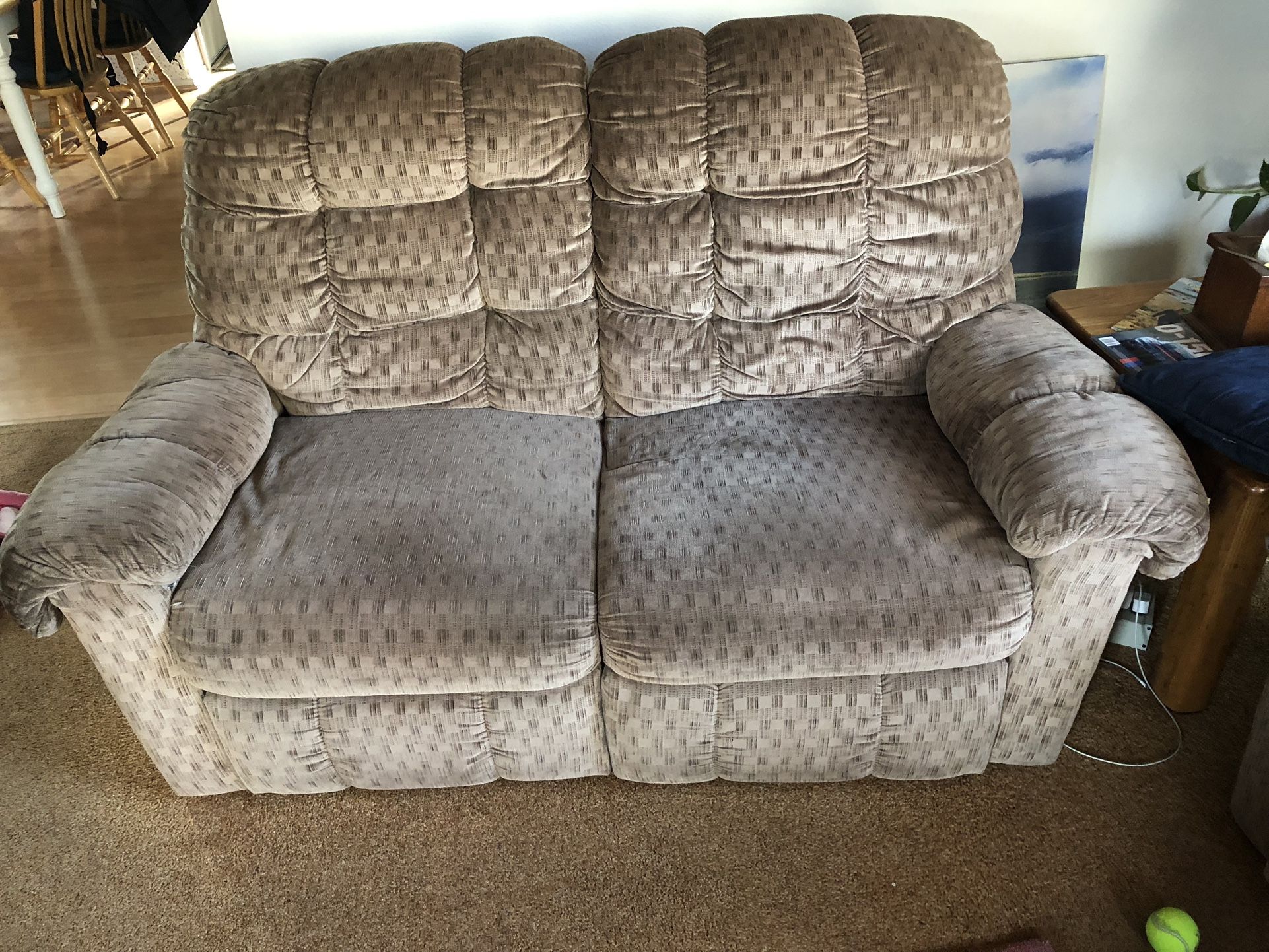 Love Seat Recliner Couch