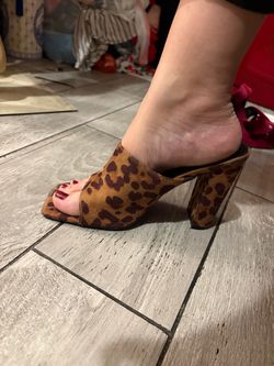 Vintage 90s Charlotte Russe block kitten heels