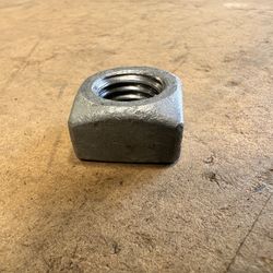 5/8 - 11 Regular square Nut ( Each )