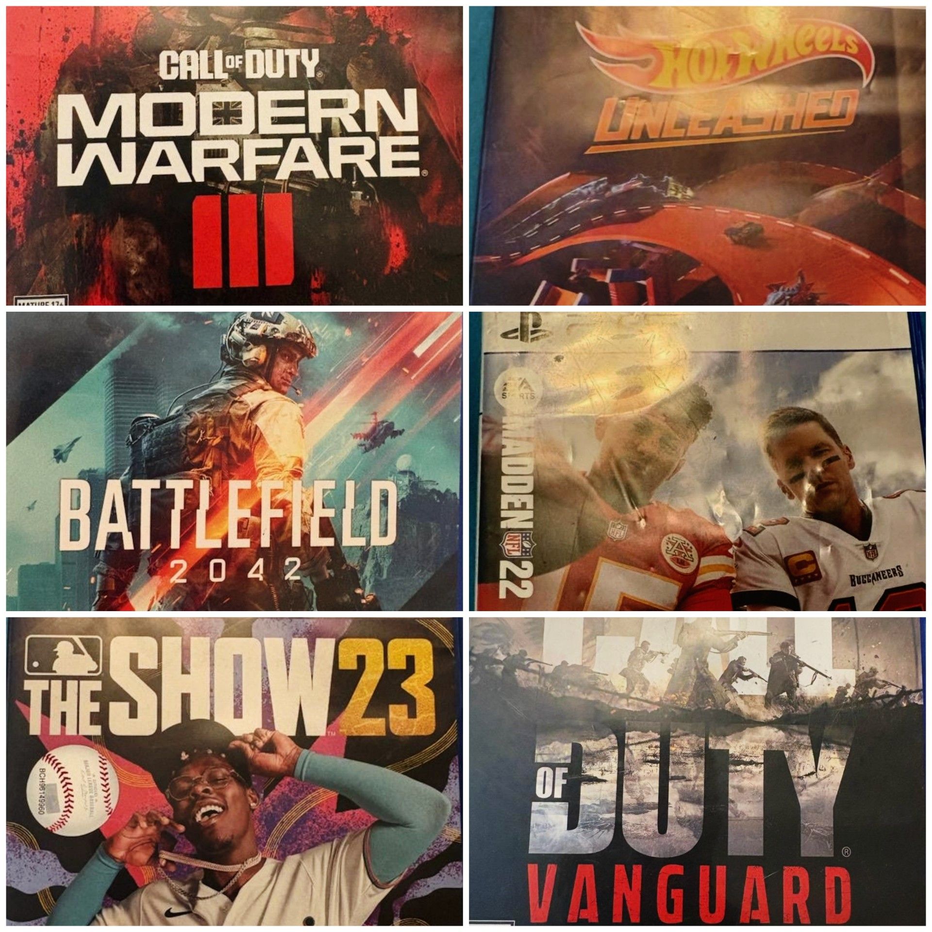 PS5 Game Collection (7 Games)