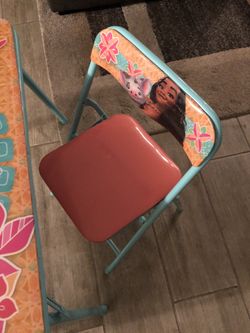 Disney Moana folding Table w 2 chairs for Sale in Largo FL OfferUp