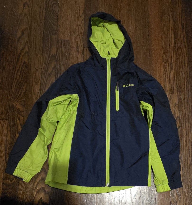 Kids Size Small Columbia Windbreaker Jacket