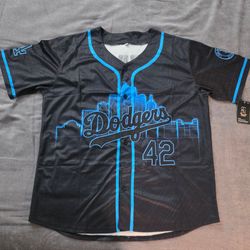 1-3X Custom Dodgers Jersey
