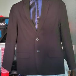 Boys Suit Jacket And Under Shirt