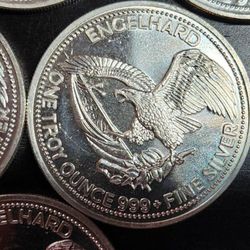 Englewood The American Prospector 1 Troy Ounce  Fine Silver 