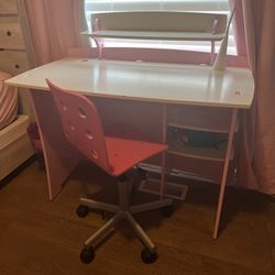 Girls Desk And Chair $75