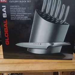 Set de cuchillo sai Japón profesional nuevo 7 piece varato 270 dolares