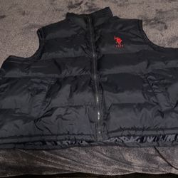 US polo Assassin Puffy Vest 