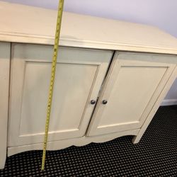 Great Small Armoire: Very Sturdy Just Needs Painted! Perfect For  For Clothing, Linens , Pantry Items Or Office Supplies. 