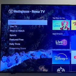 58’in. WestingHouse TV