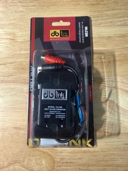 DB Link HLC5R Hi-Low Converter with Remote Trigger